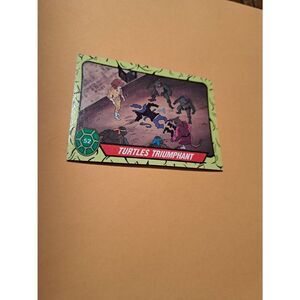 1989 Topps TMNT Trading Card 52 Teenage Mutant Ninja Turtles